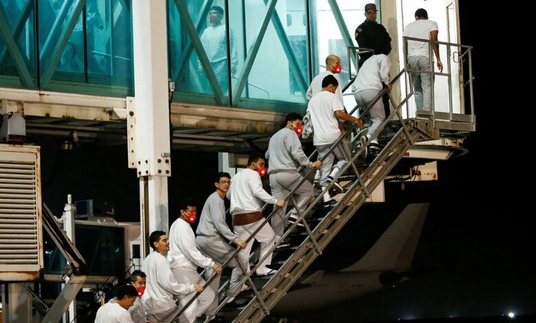 1764651909 Trumps Venezuela military escalation forces halt to deportation flights.jpg