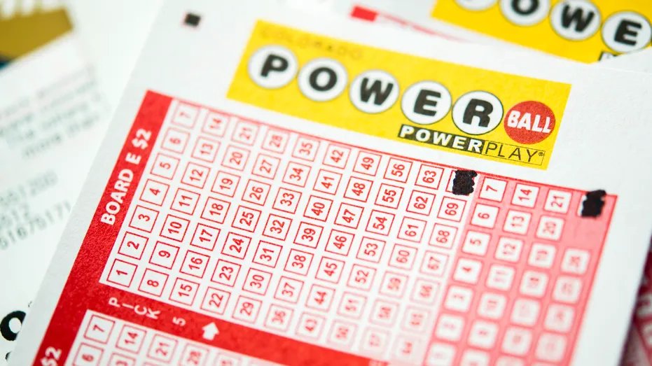 Printed tickets for the Powerball lottery