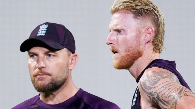 Brendon McCullum, Ben Stokes (Ashes)