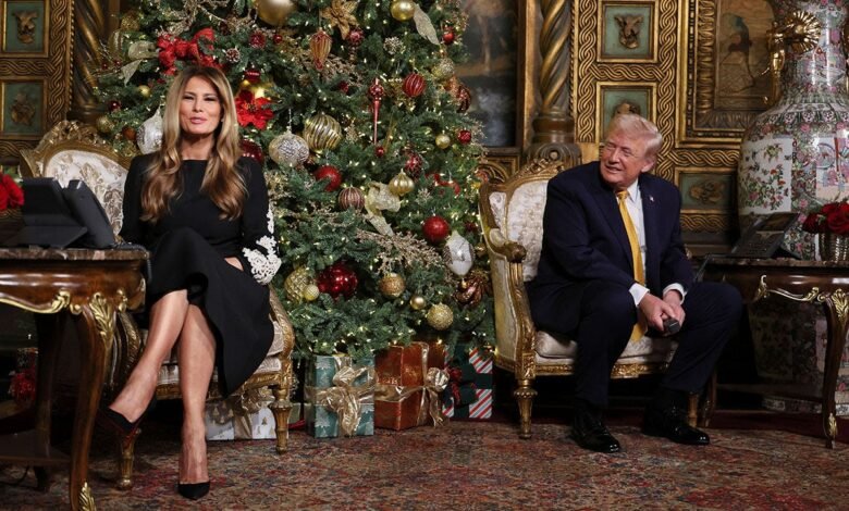 1766630063 Trump Melania take NORAD Santa calls praise ‘clean coal.jpg