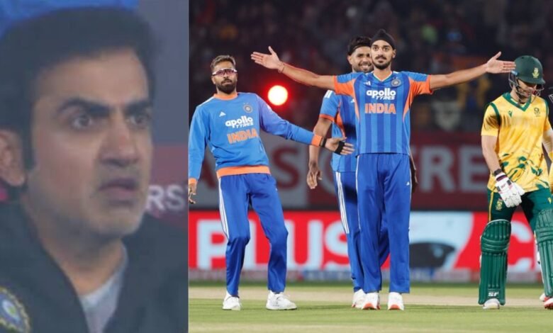 Arshdeep Singh savagely trolls Gautam Gambhir with ‘wide ball celebration after.jpg