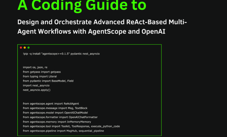 1767648201 A Coding Guide to Design and Orchestrate Advanced ReAct Based Multi Agent.png