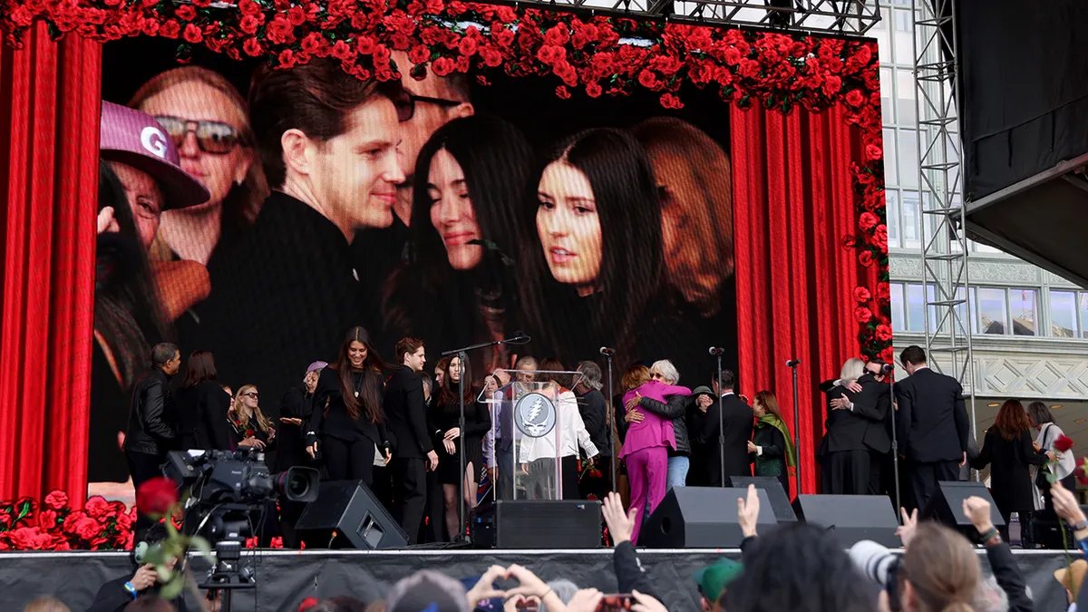 Bob Weir Memorial in San Francisco.
