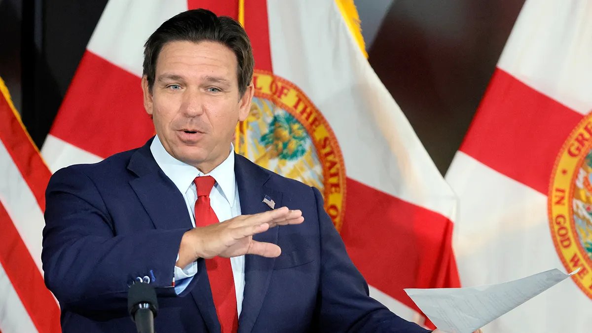 Florida Governor Ron DeSantis