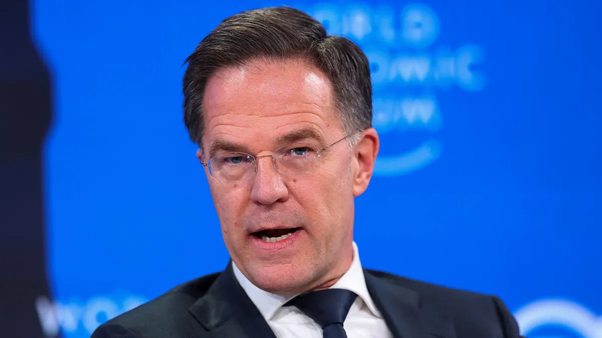 NATO Secretary General Mark Rutte attends the 56th annual meeting of the World Economic Forum in Davos, Switzerland on January 21, 2026.