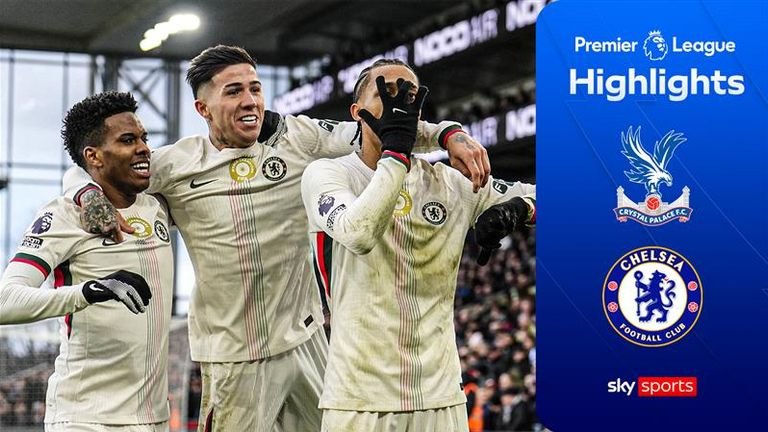 Crystal Palace 1-3 Chelsea | Highlights of the English Premier League